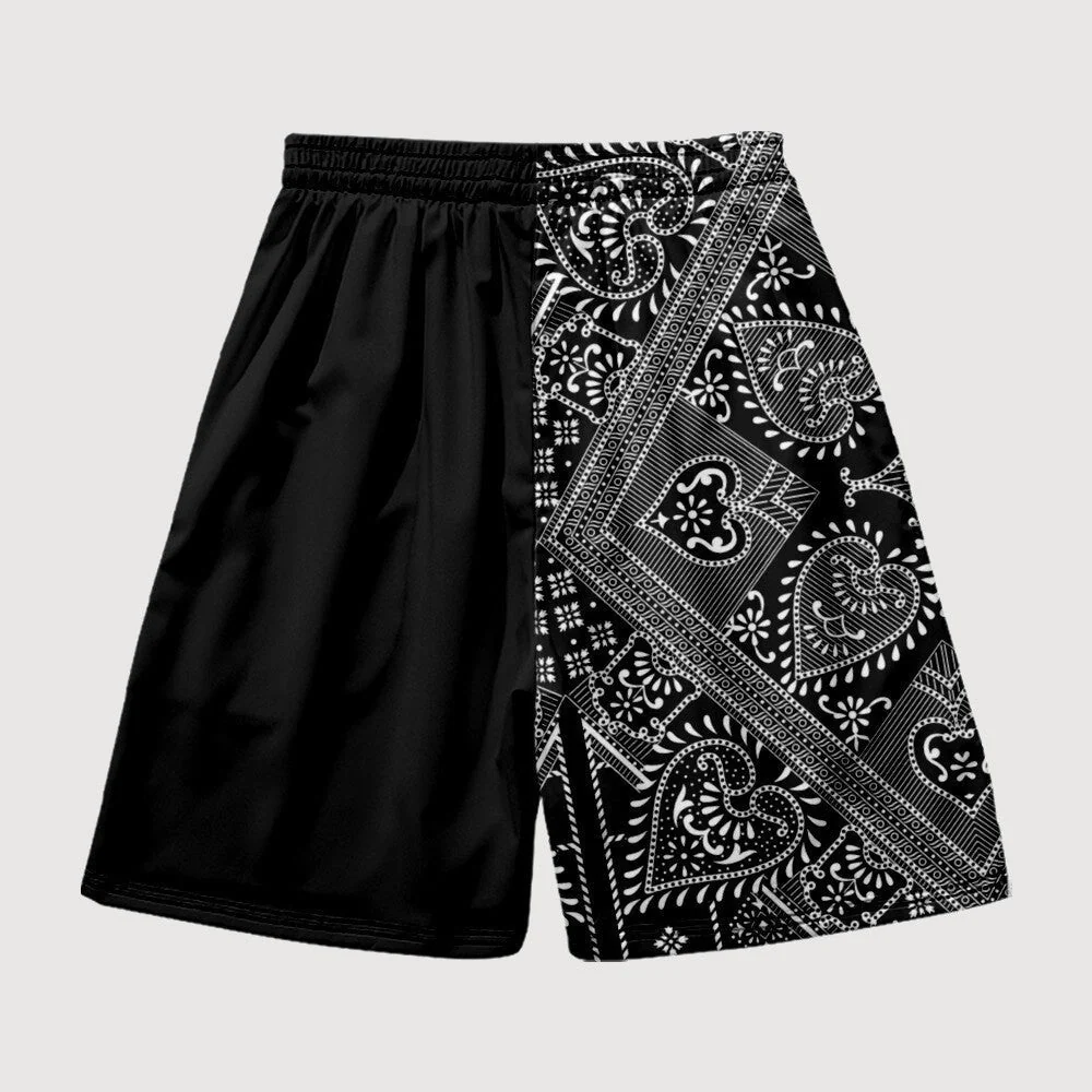 Black Shorts with Japanese Kanji 'Kyoten' - Image 3