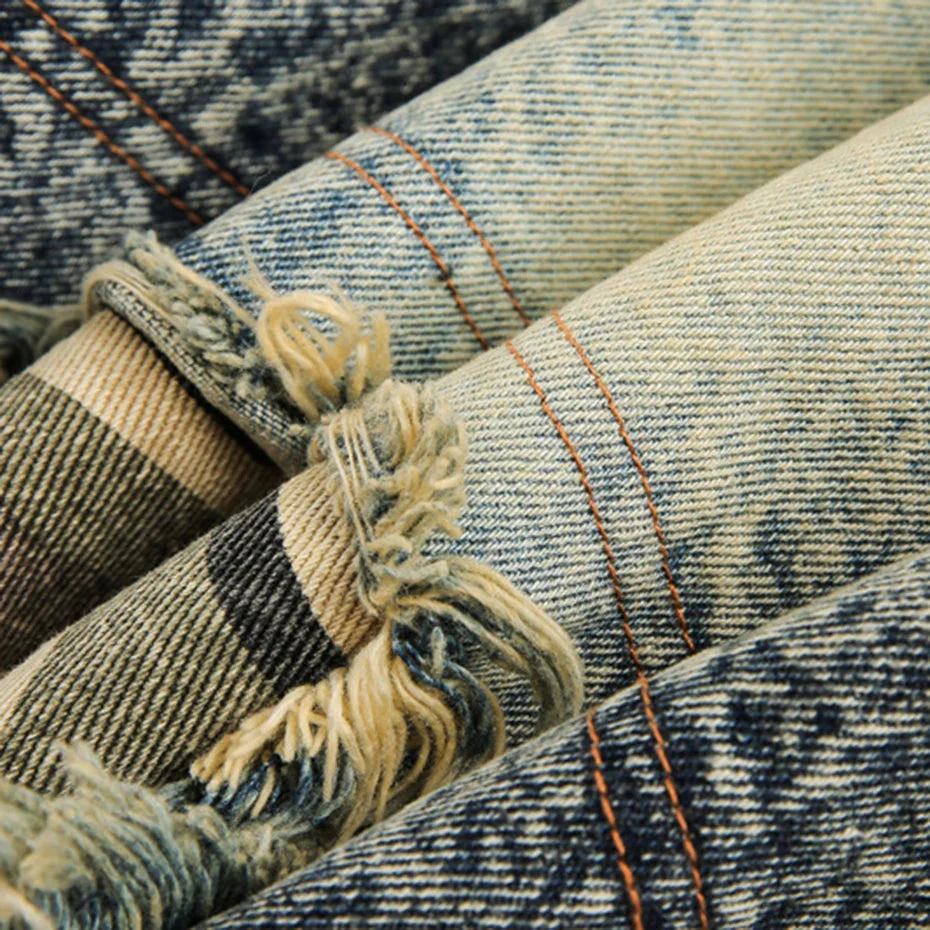 Camouflage Denim Shorts - Image 3