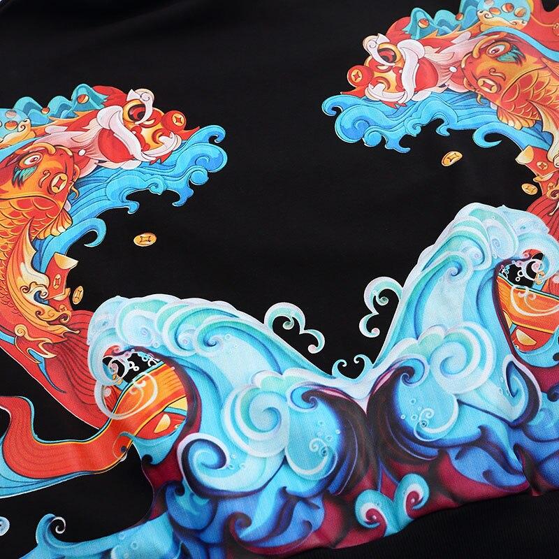 Colorful Japanese Hoodie 'Tatsumaki' - Image 3