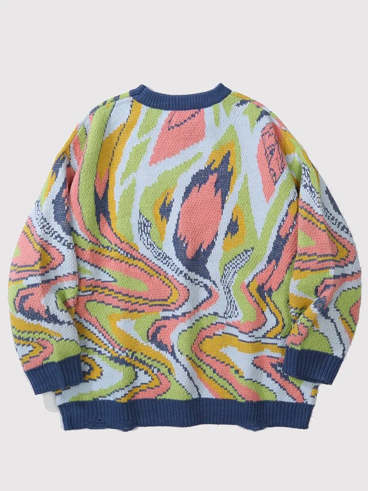 Colorful Japanese Pullover 'Osaka' - Image 3