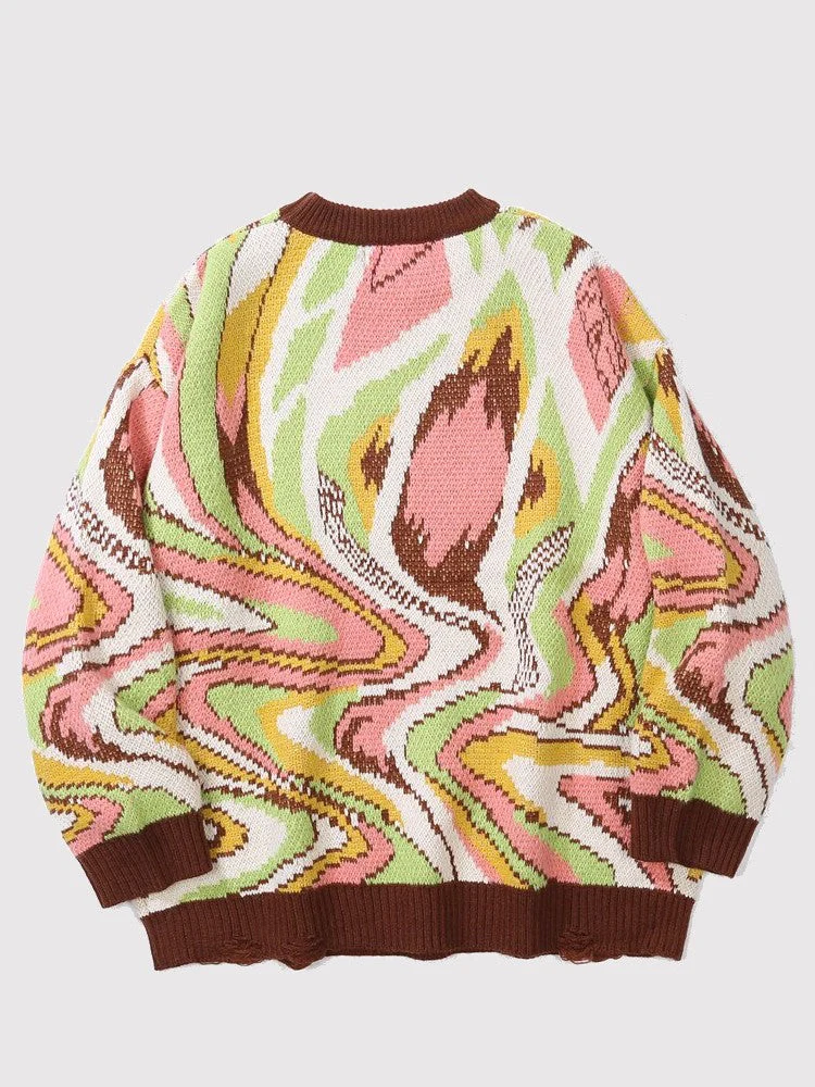Colorful Japanese Pullover 'Osaka' - Image 4