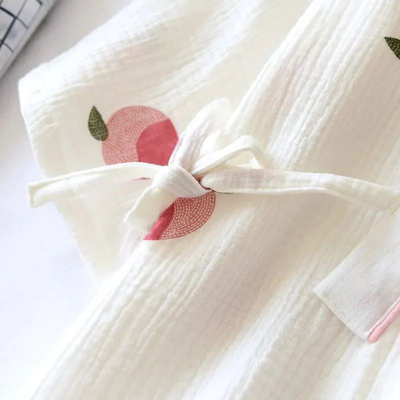 Cotton Gauze Pajamas - Image 3