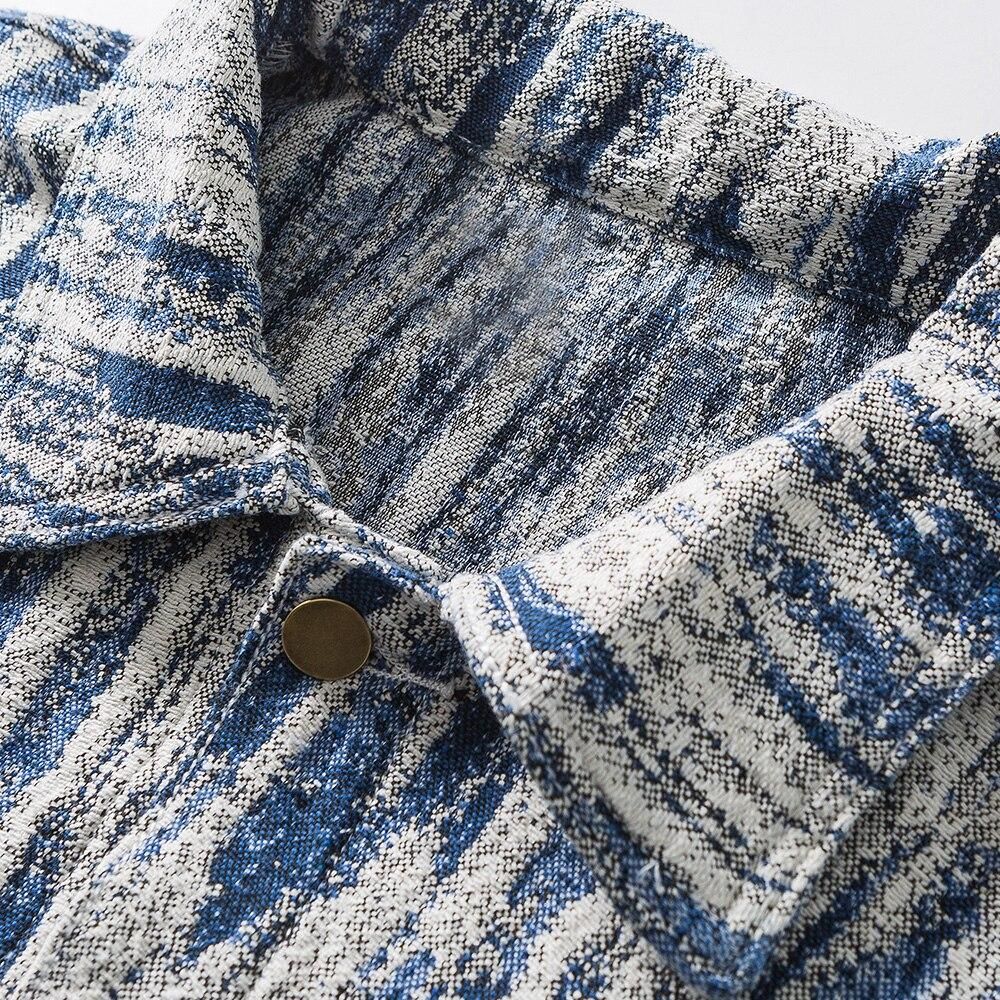 Denim Japanese Jacket 'Takamatsu' - Image 3