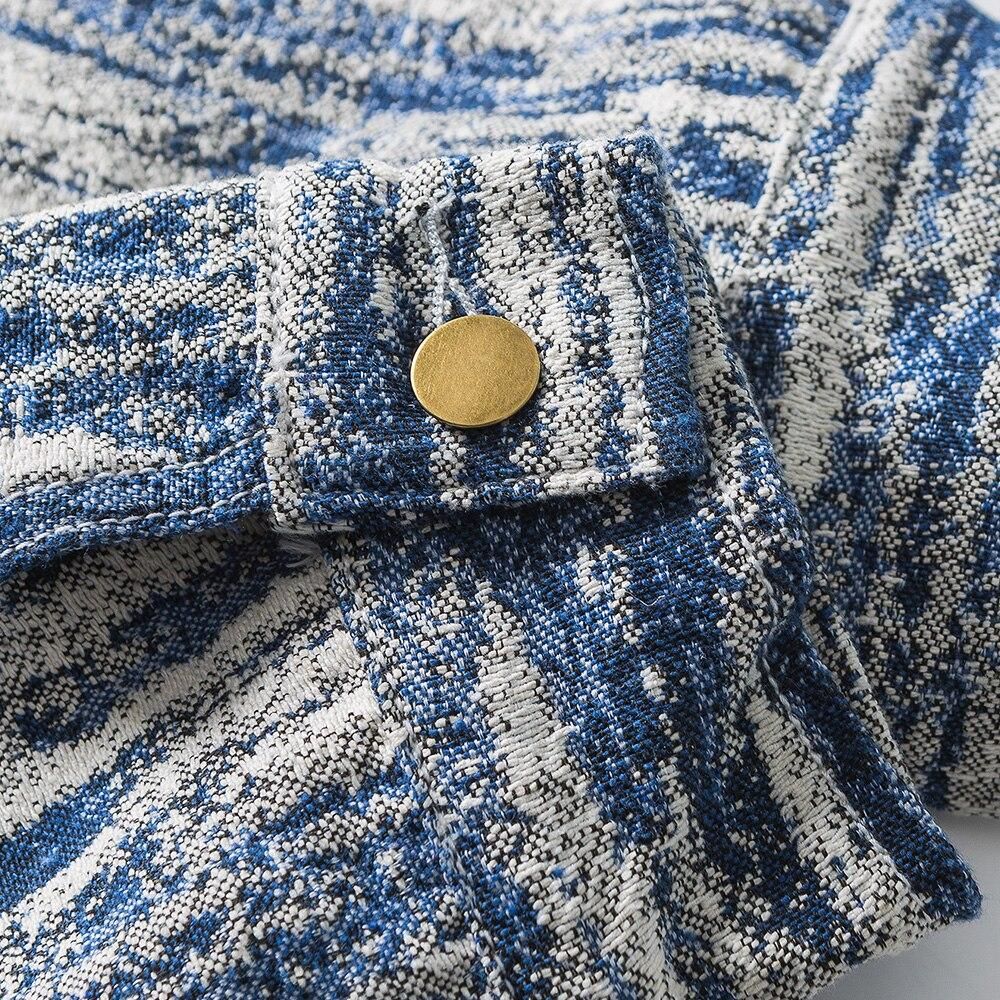 Denim Japanese Jacket 'Takamatsu' - Image 4