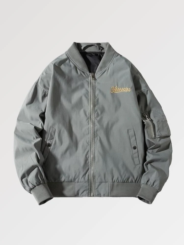 Embroidered Japanese Bomber 'Yamagata' - Image 4