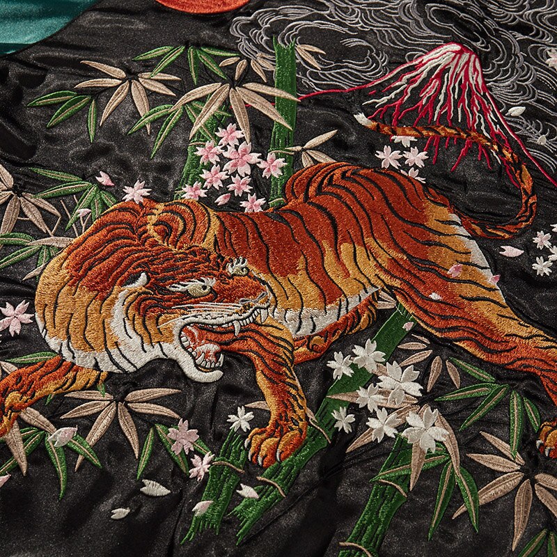 Embroidered Sukajan Tiger Design 'Kasutamu' - Image 6