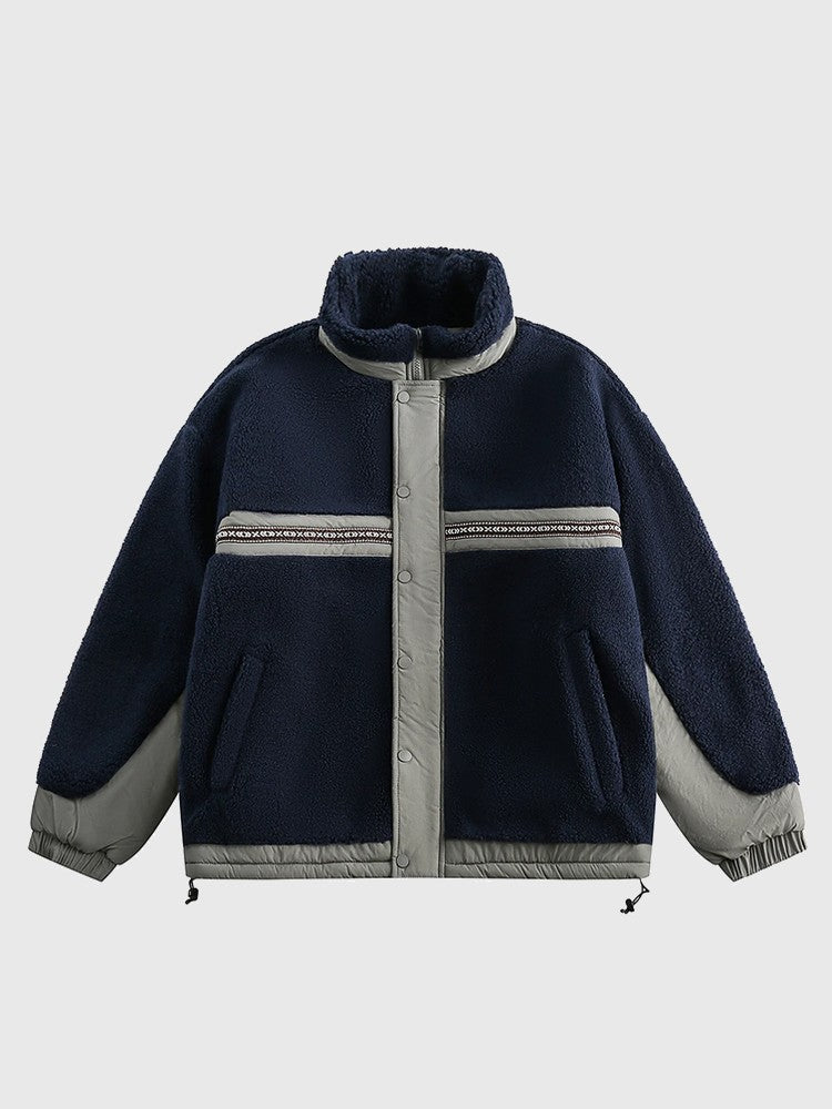 Fleece Streetwear Jacket - Image 3