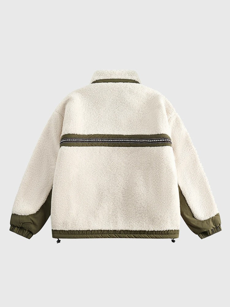 Fleece Streetwear Jacket - Image 4