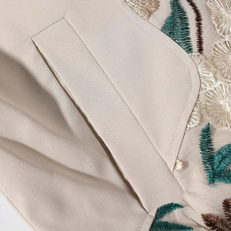Floral Embroidered Jacket - Image 3
