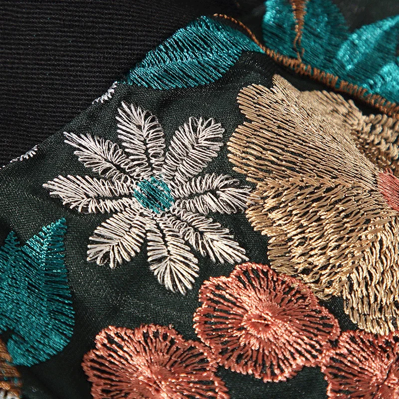 Floral Embroidered Jacket - Image 4