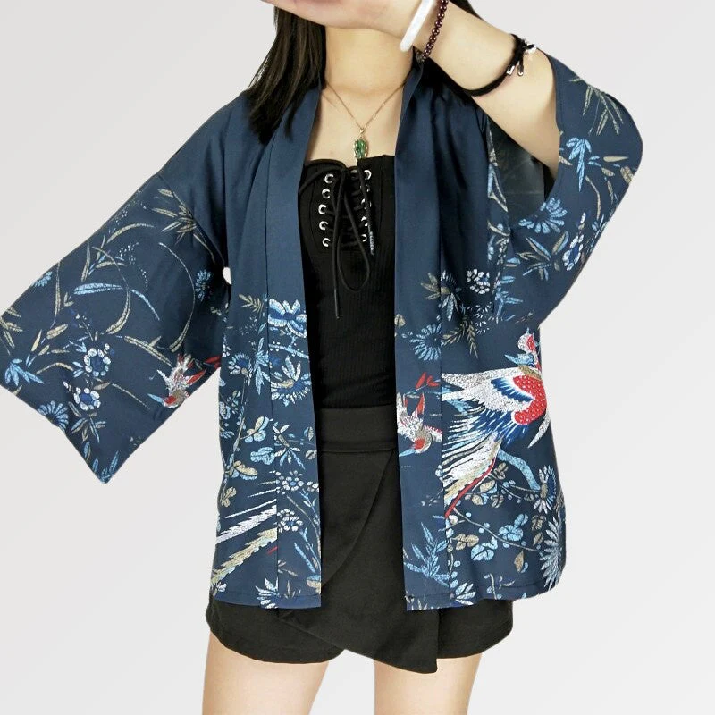 Floral Kimono Jacket 'Nansei' - Image 4