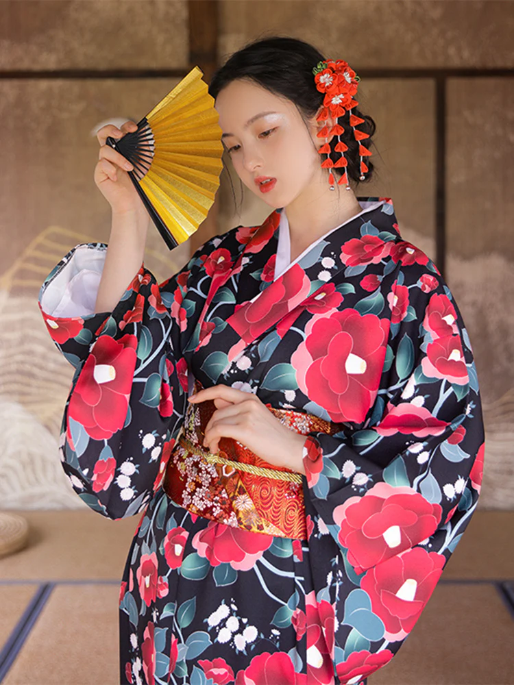 Floral Women Kimono - Image 2