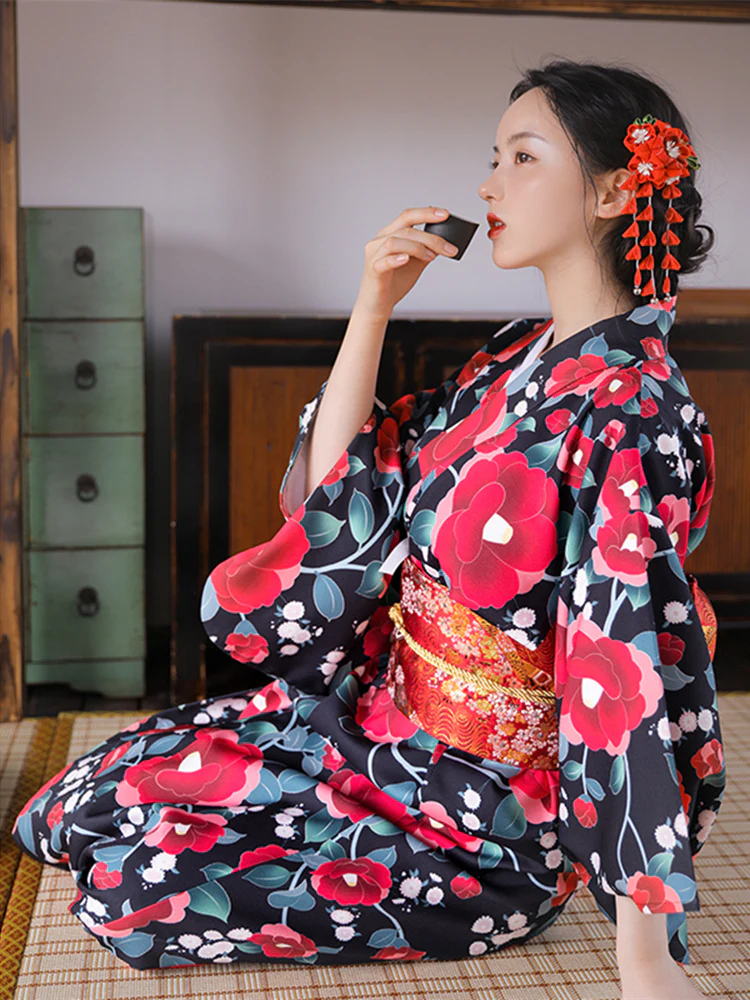 Floral Women Kimono - Image 3