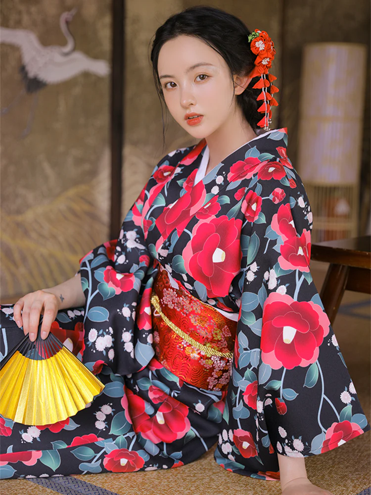 Floral Women Kimono - Image 4