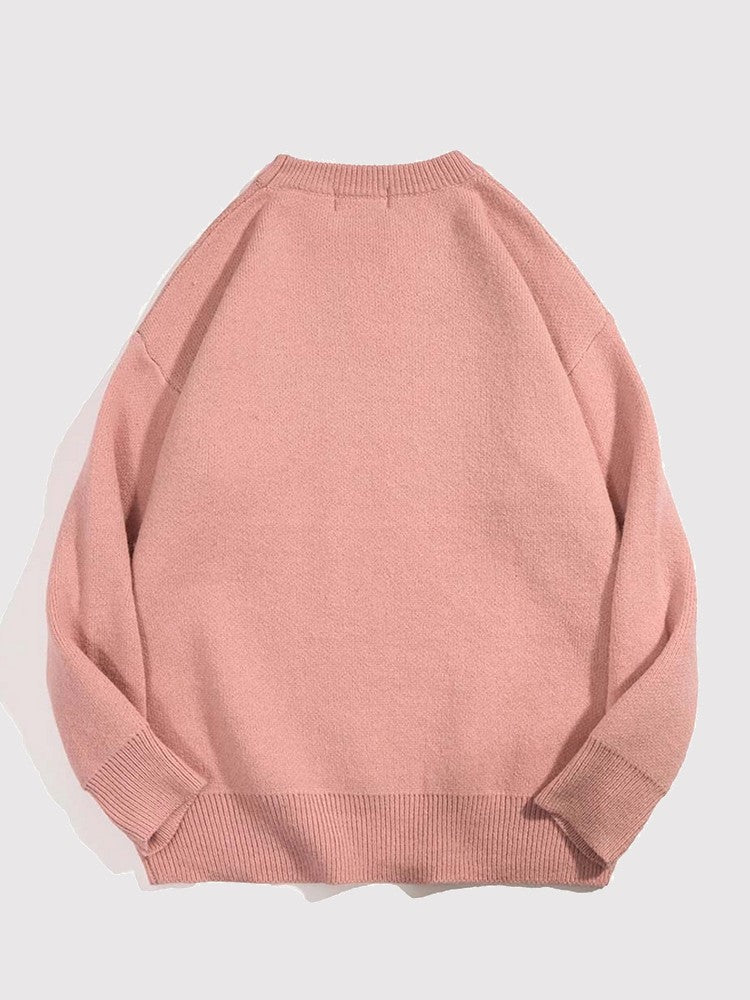 Flower Design Sweater 'Uru' - Image 4