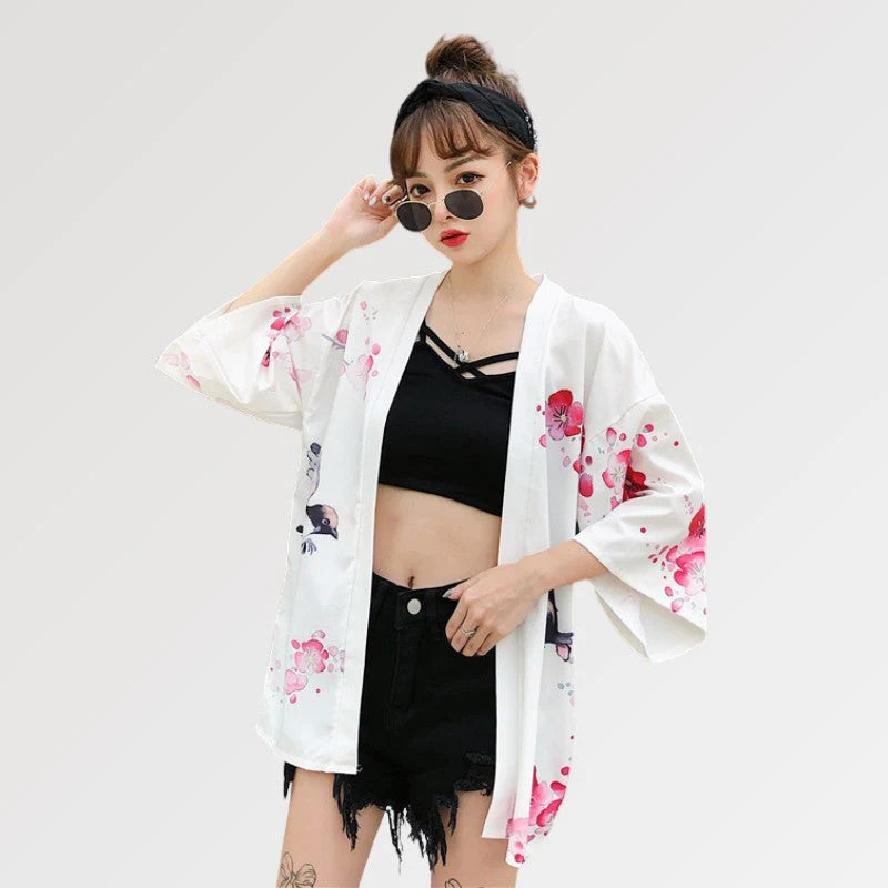 Geisha Kimono Jacket 'Sunpyre' - Image 3