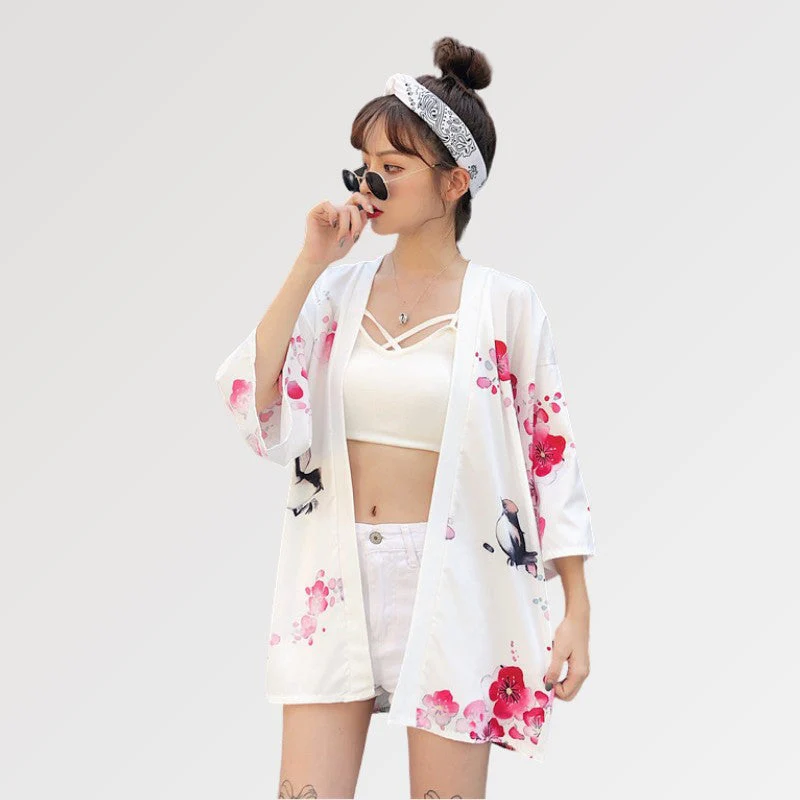 Geisha Kimono Jacket 'Sunpyre' - Image 5