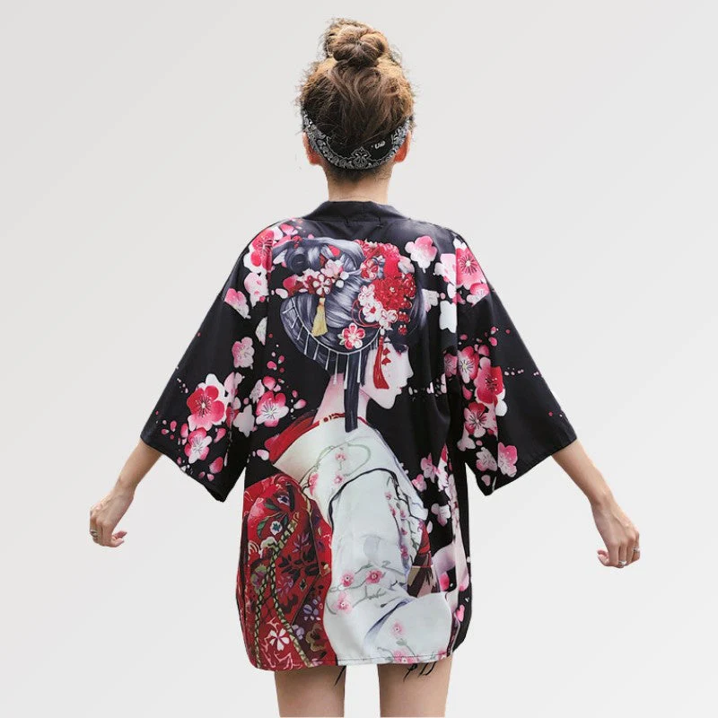 Geisha Kimono Jacket 'Sunpyre' - Image 6