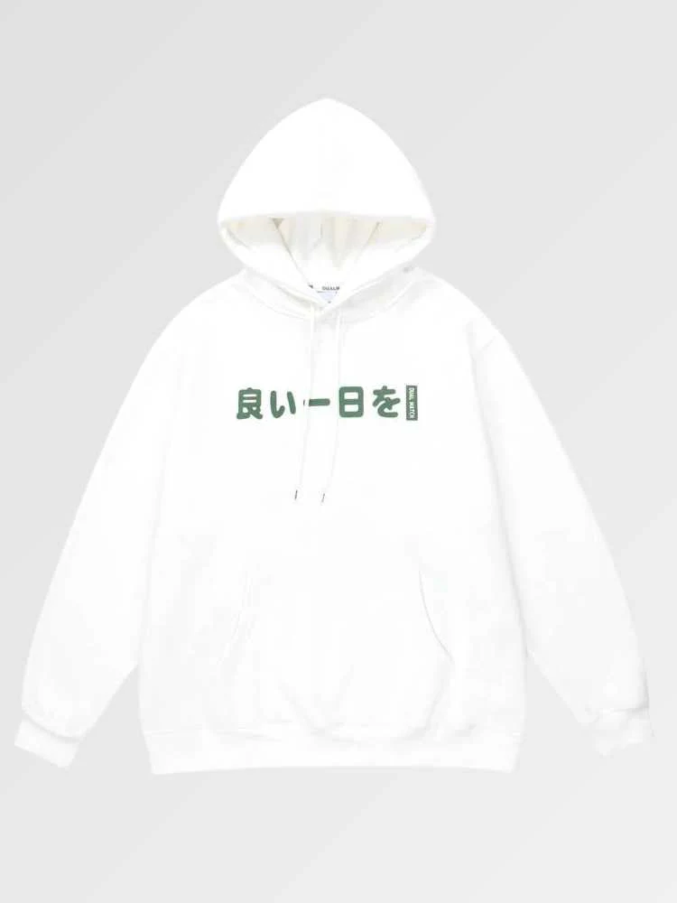 Hoodie with Traditional Japanese Pattern 'Kanagawa' - Image 3