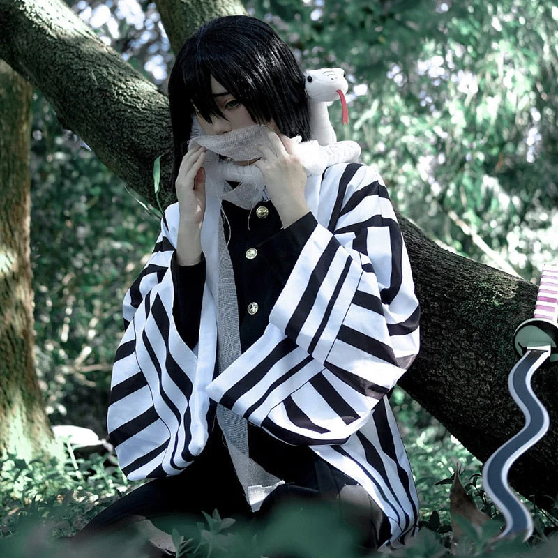 Iguro Obanai Cosplay Demon Slayer - Image 7