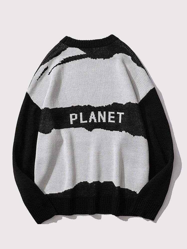 Japanese Anime Inspiration Sweater 'Planet' - Image 4