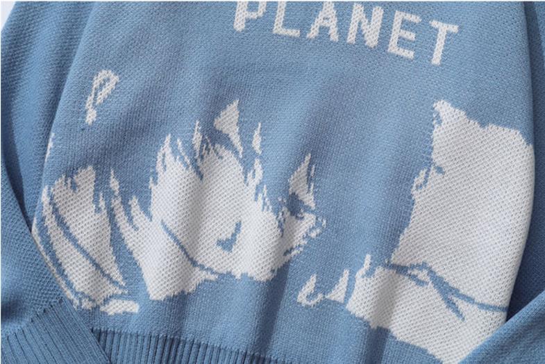 Japanese Anime Inspiration Sweater 'Planet' - Image 5