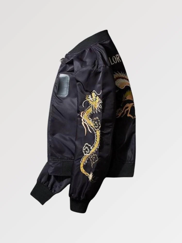 Japanese Bomber Jacket 'Wakayama' - Image 3