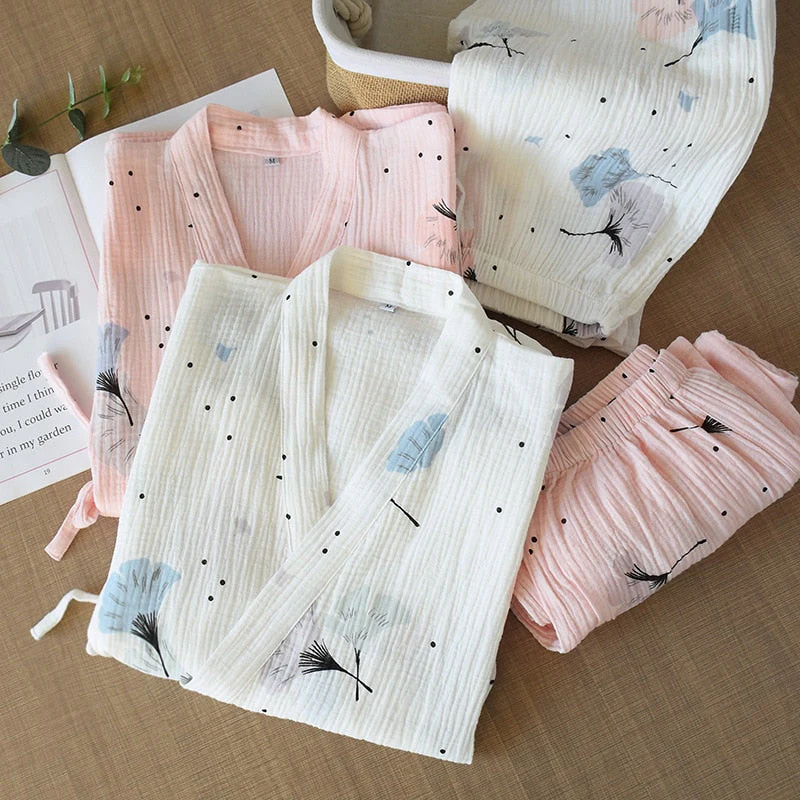 Japanese Cotton Pajamas - Image 3