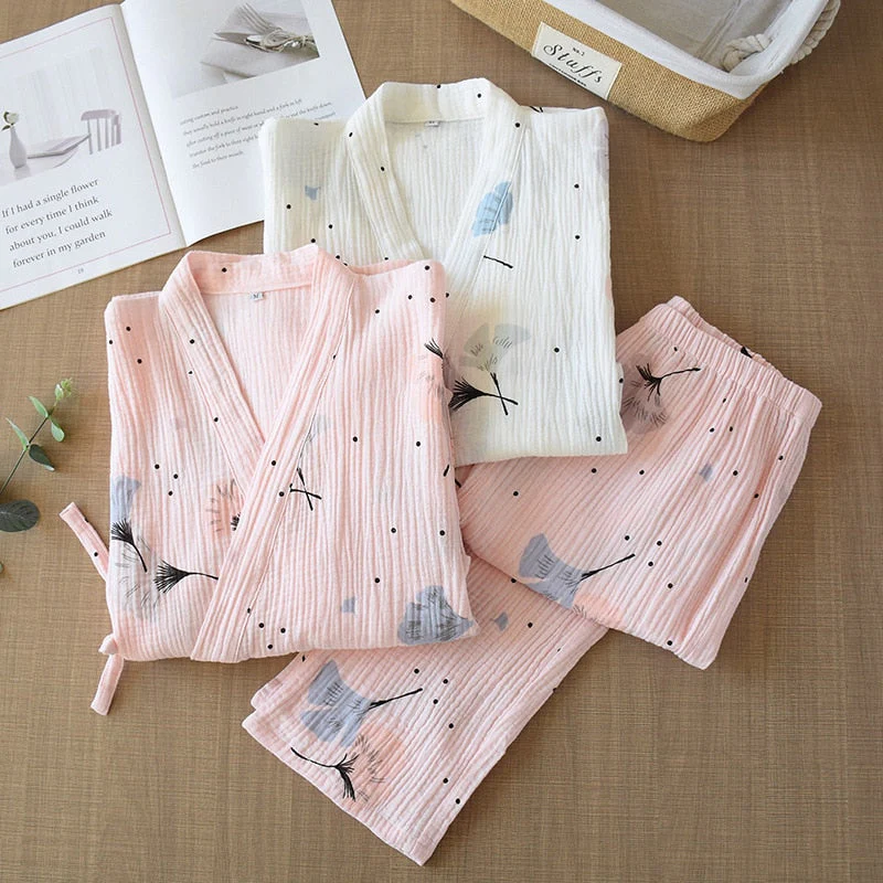 Japanese Cotton Pajamas - Image 4