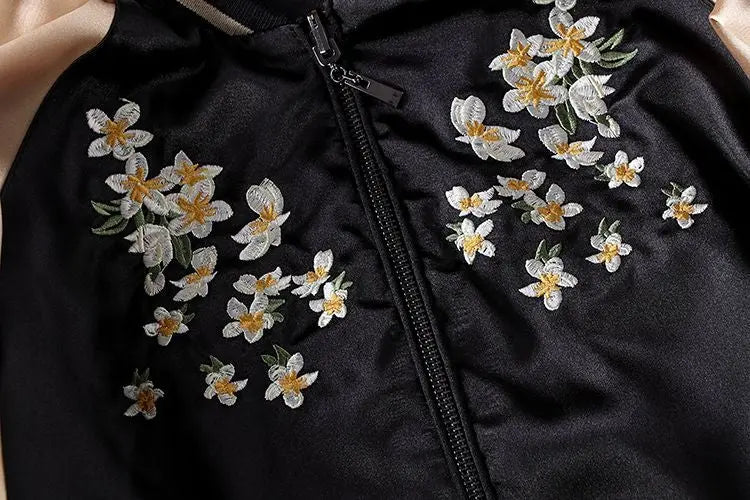 Japanese Cranes Sukajan Jacket 'Enoshima' - Image 4