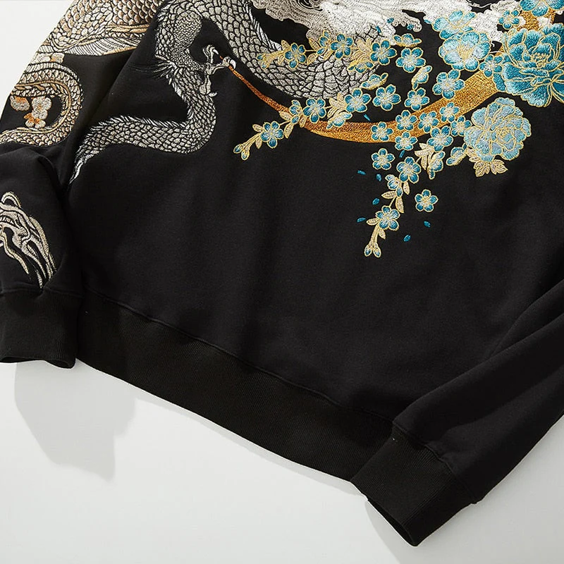 Japanese Doragon Hoodie 'Shizuka' - Image 4