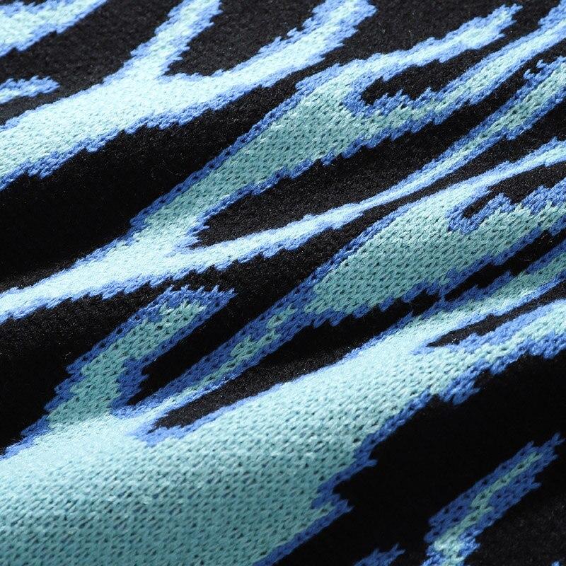 Japanese Flames Design Sweater 'Hono' - Image 3