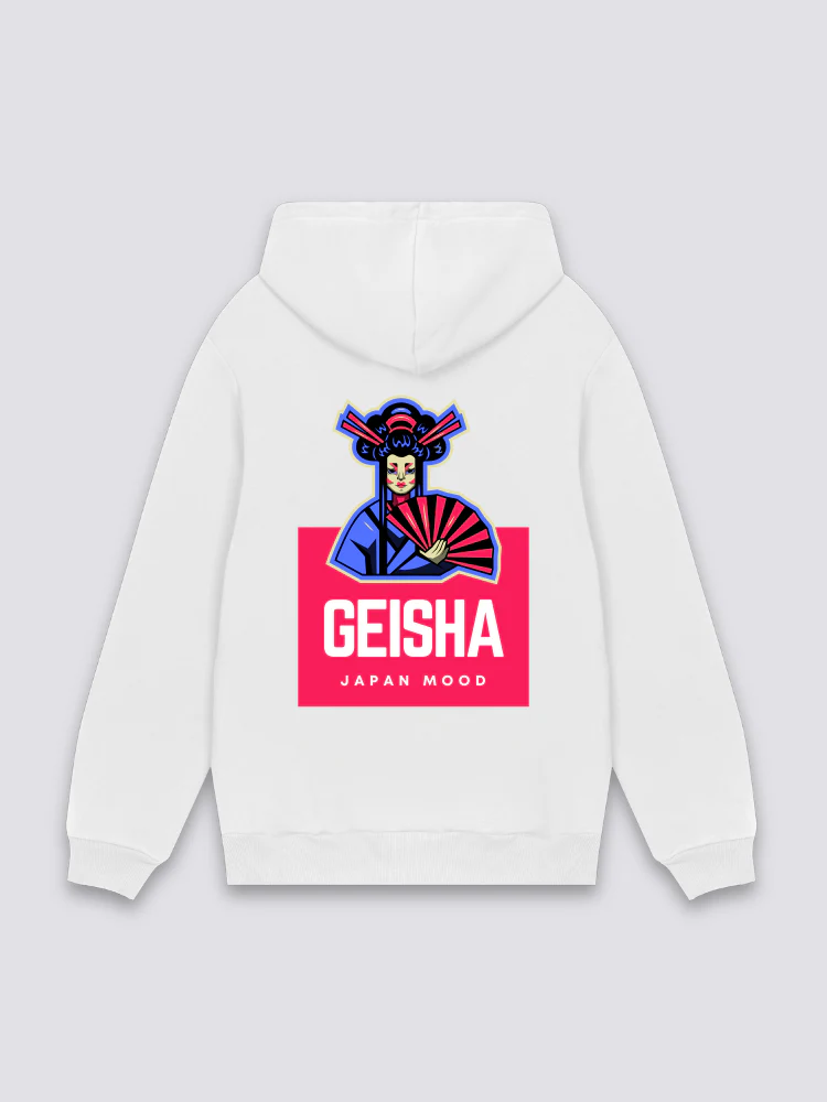 Japanese Geisha Hoodie - Image 2