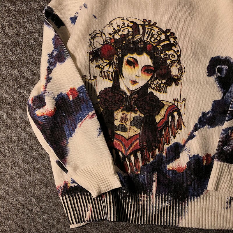 Japanese Geisha Sweater 'Tochigi' - Image 3