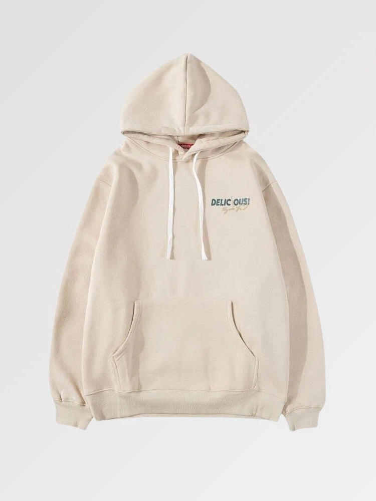 Japanese Hoodie 'Fish and Ramen' - Image 3