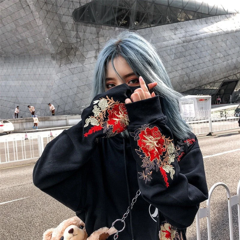 Japanese Hoodie "Full Moon' - Image 6