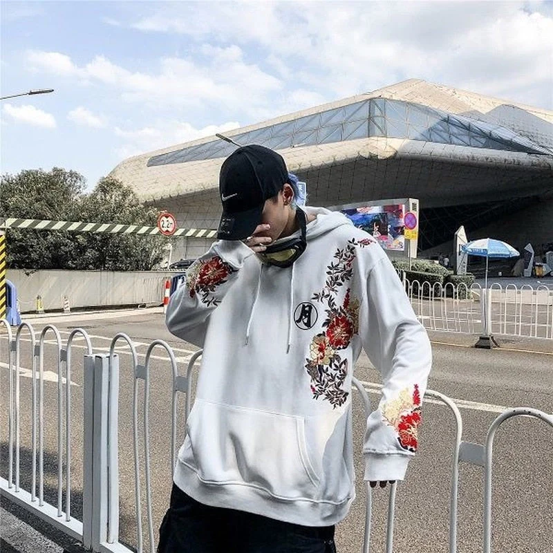 Japanese Hoodie "Full Moon' - Image 9