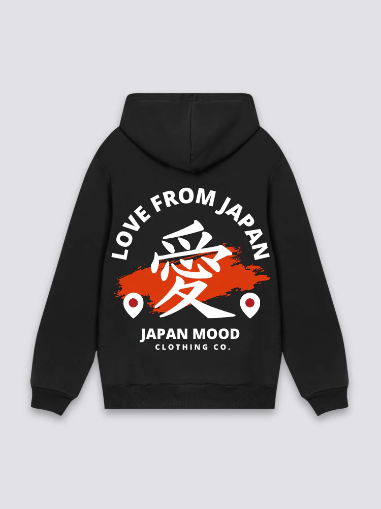 Japanese Kanji Streetwear Hoodie - Image 3