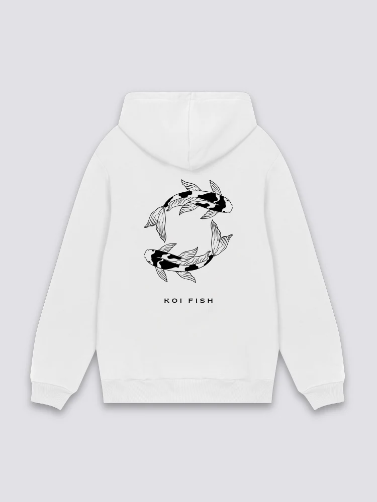 Japanese Koi Carp Hoodie - Image 2