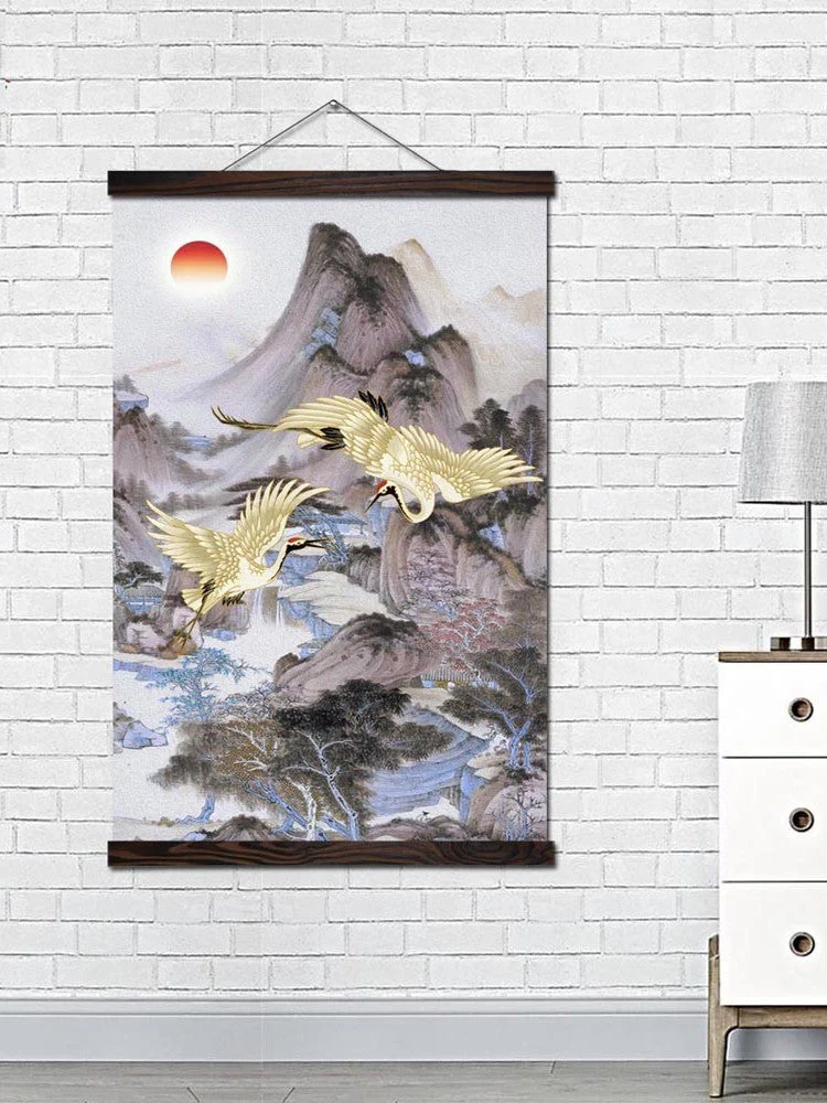 Japanese Landscape Painting 'Abukuma' - Image 3