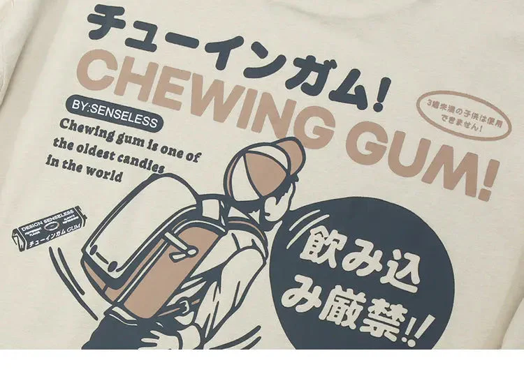 Japanese Oversize Shirt 'Chewing Gum' - Image 5