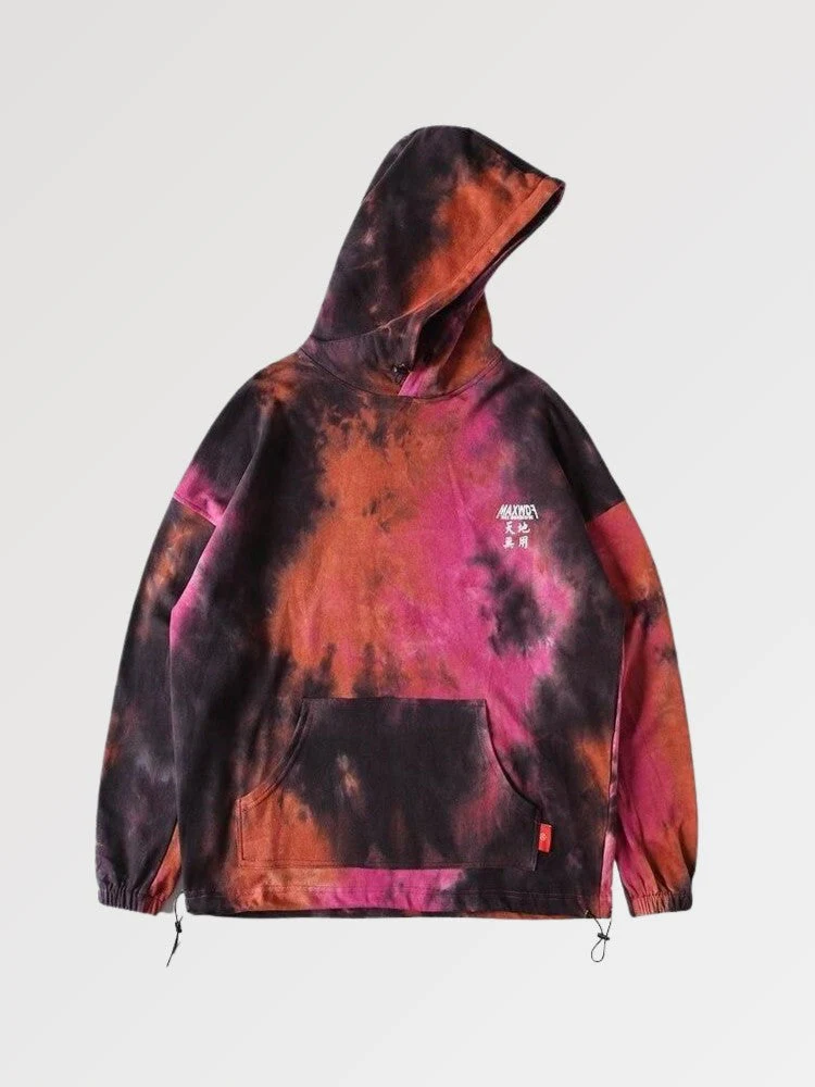 Japanese Pattern Hoodie 'Rainbow' - Image 3