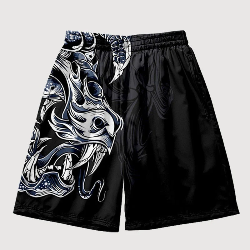 Japanese Pattern Shorts 'Sasori-Za' - Image 3