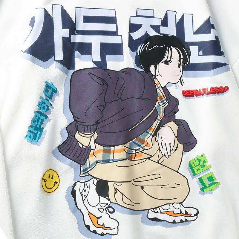 Japanese Pattern Sweatshirt 'Dojo' - Image 4