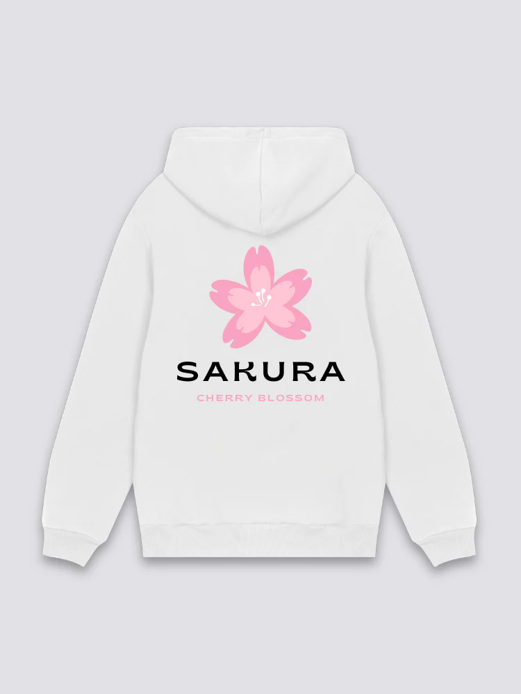 Japanese Sakura Hoodie - Image 2
