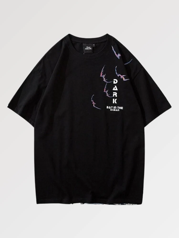 Japanese Shirt 'Bat in the Ocean' - Image 3