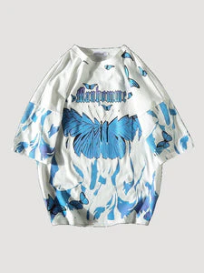Japanese Shirt Butterfly Pattern 'Boom Time' - Image 2