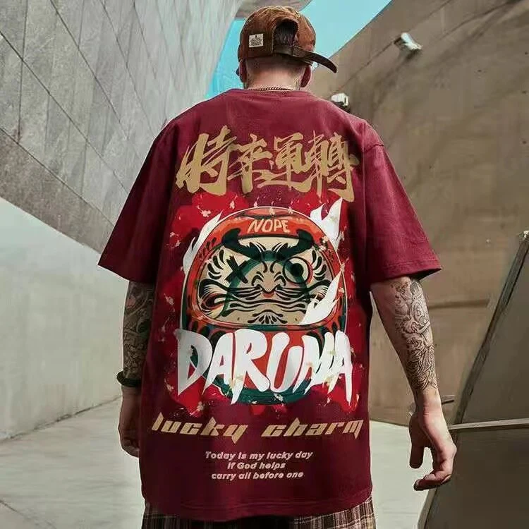 Japanese Shirt Daruma Pattern 'Hinshitsu' - Image 3