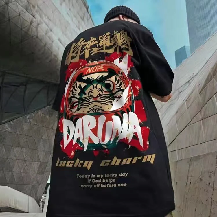 Japanese Shirt Daruma Pattern 'Hinshitsu' - Image 4