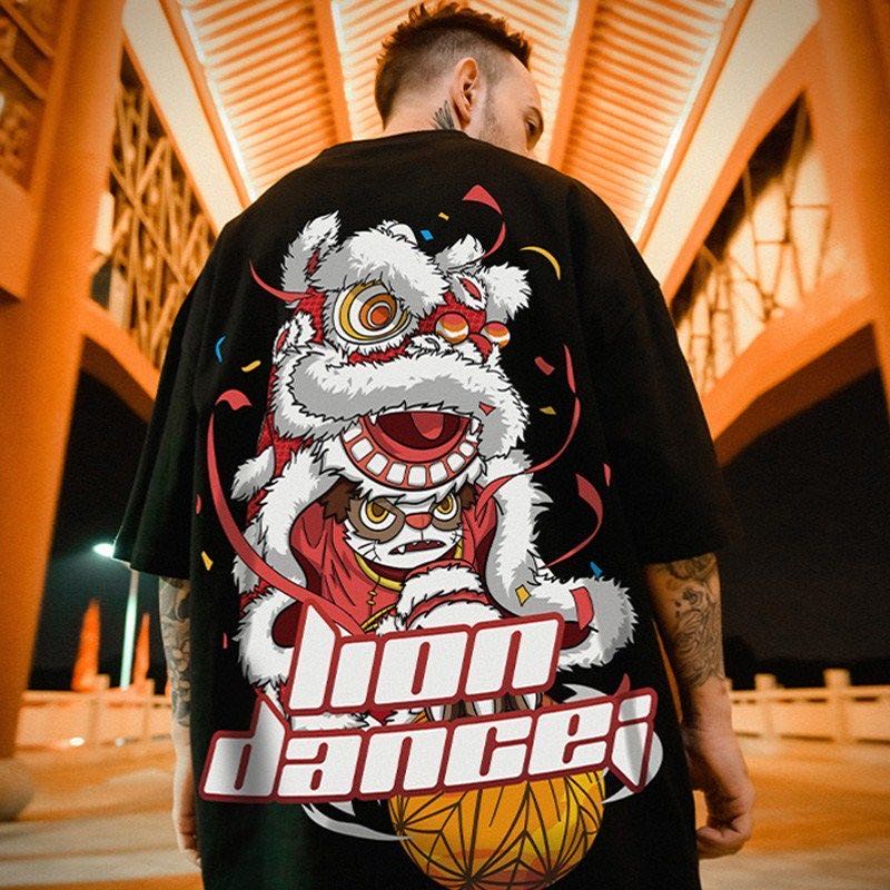 Japanese Shirt Lion Dance 'Ikimasu' - Image 4
